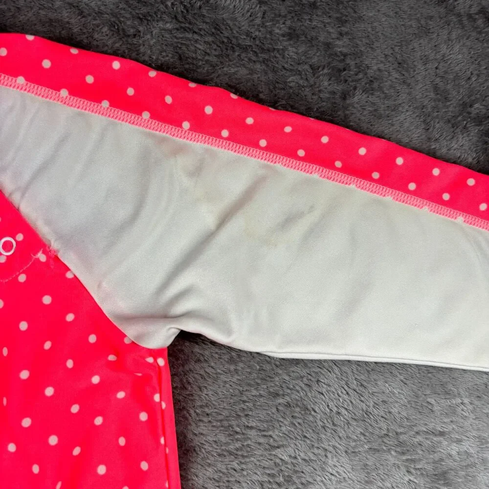 Coolibar Baby Beach One Piece Swimsuit UPF 50+ Polka Dot Fish 18-24 Months P298